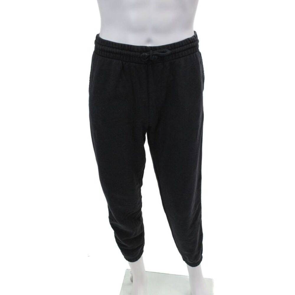TNA Airy AF Mens Drawstring Waist Sweatpants Black Cotton Size Large